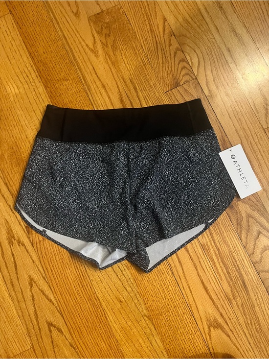 Athleta Pants - BNWT Athleta Black Speckled Performance Running Shorts